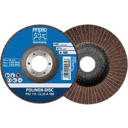 Pferd 44692267 POLINOX Vlies-Sanding disc PNZ Ã 125 mm bore-Ã 22.23 mm A 180 for fine grinding & finish 125 mm 5 pc(s)